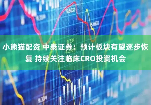 小熊猫配资 中泰证券：预计板块有望逐步恢复 持续关注临床CRO投资机会
